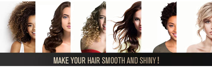 #1 Ionic Hair Straightener Brush by Miropure - Model: KL1020