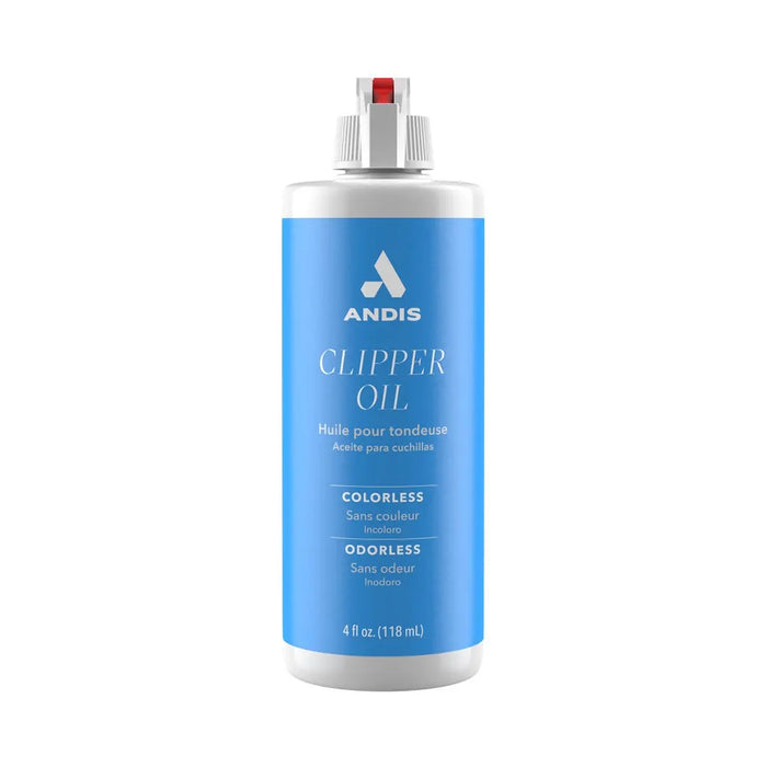 Andis 12108 Clippers Clipper Oil, 4 oz - Prevents Rust & Corrosion - BUYBARBER.COM