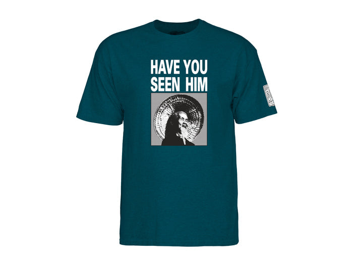 Animal Chin T-Shirt - Midnight Teal