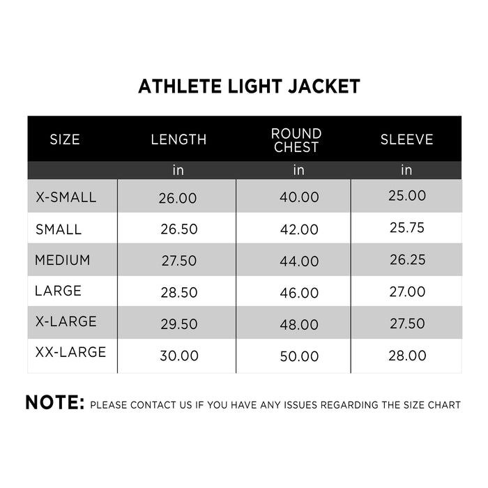 Athlete Light Jacket - IRONGEAR Fitness