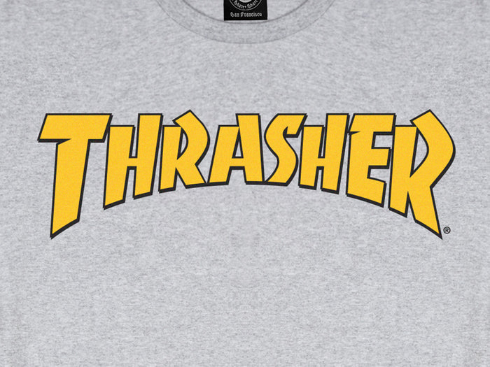 Cover Logo T-Shirt - Ash Grey
