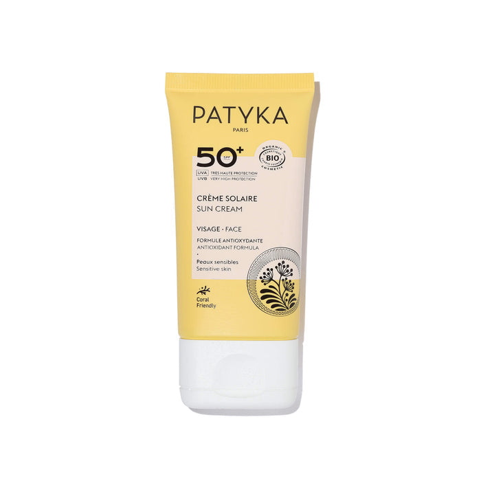 #seo: crème solaire visage spf50+ patyka