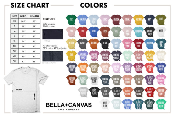 Custom Bella Canvas Tshirt