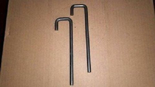 Exhaust Hanger 3/8 J hook X 8 in 2 PACK Universal