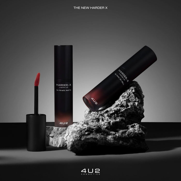4u2 Harder - X Liquid Lip 3g أحمر الشفاه السائل Harder - X من 4u2 - Princess Cosmetics Qatar