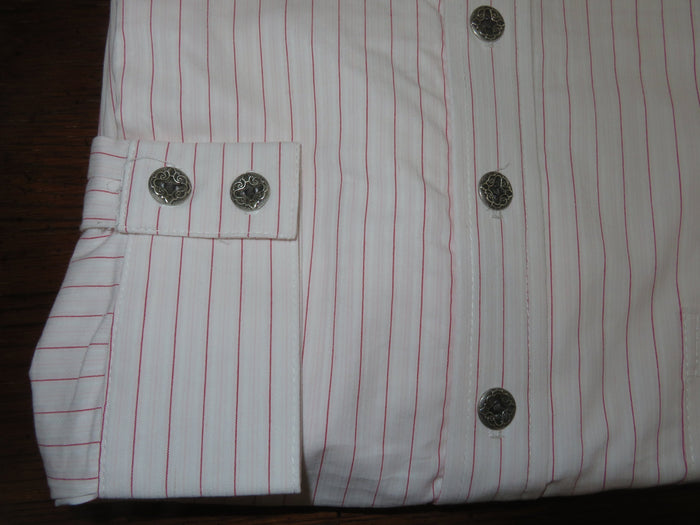 Fuchsia Pencil Stripe Men's Dakota Shirt