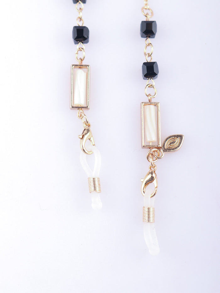 Gold Beaded Glasses Chain | Gold-Image 3