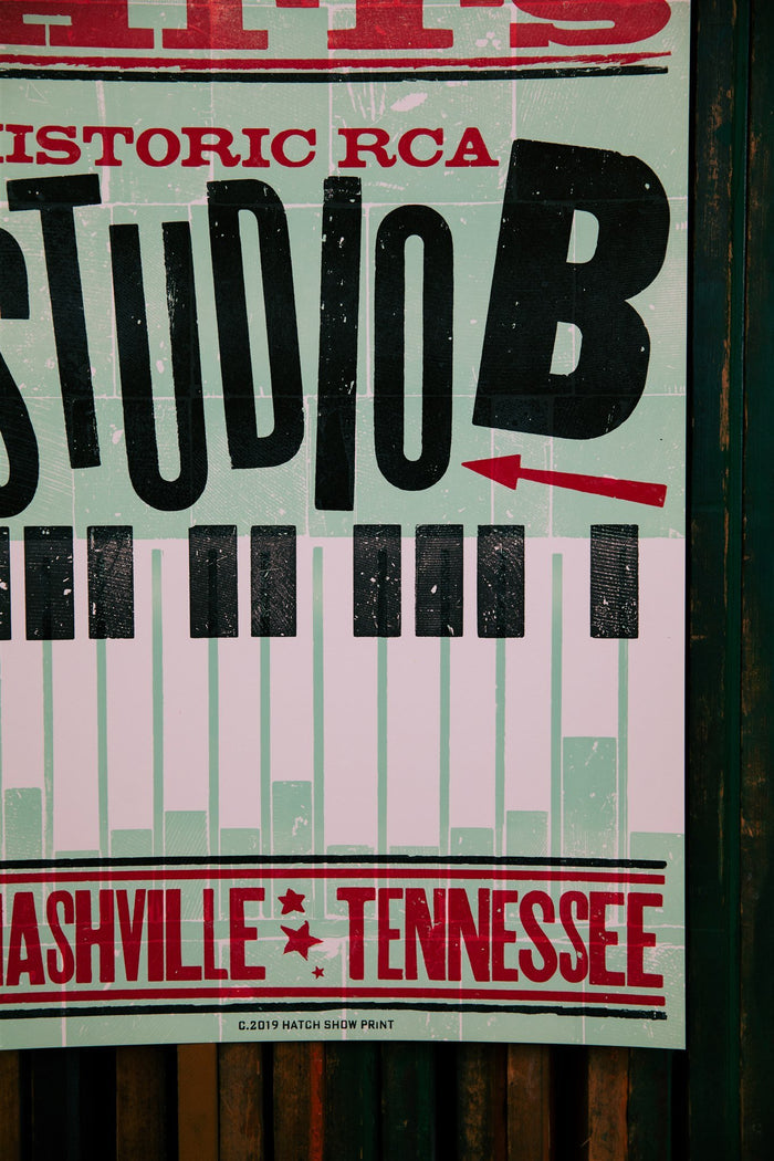 Hatch Show Print Studio B Poster