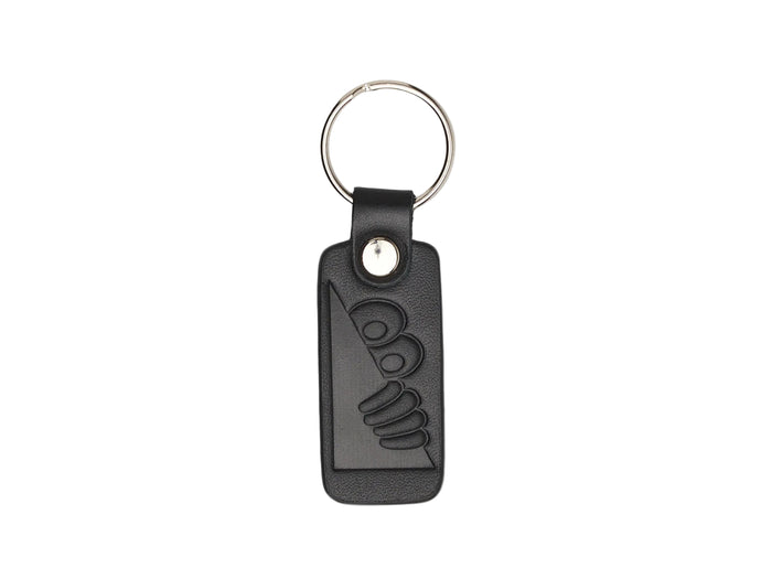 Heel Tab Keyring - Black