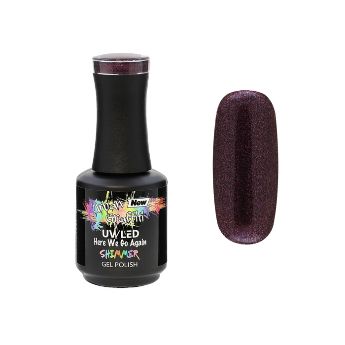 Here We Go Again - UGGP-A0951 Urban Graffiti Gel Polish 15ml Naio Nails