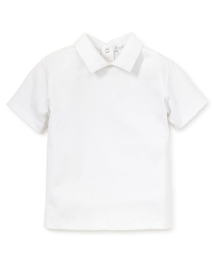 Kissy Kissy S/S Knit Shirt with Collar