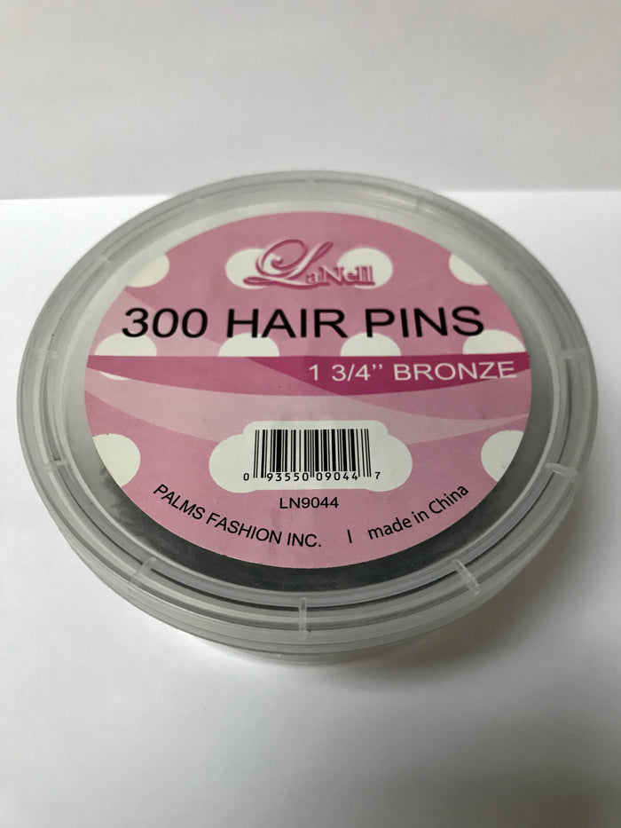 Lanell 300 Hair Pins - Dozen #LN9044 - Palms Fashion Inc.