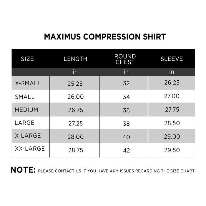 Maximus Compression Shirt - IRONGEAR Fitness