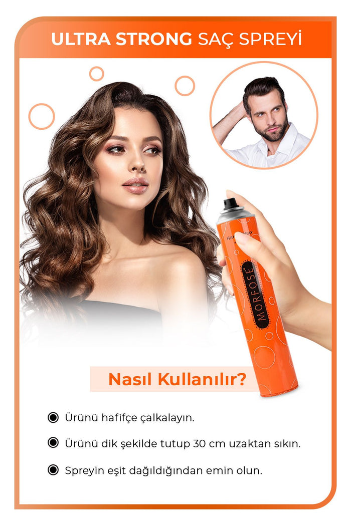 Morfose Ultra Strong Hair Spray 400 ml