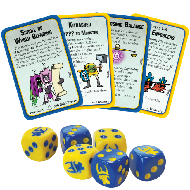 Munchkin Warhammer Age of Sigmar Lightning Dice