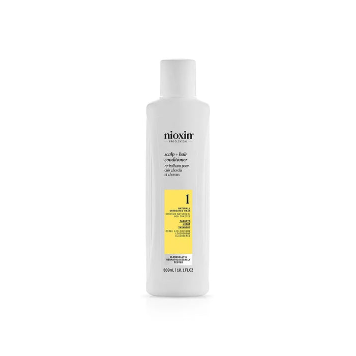 Nioxin System 1 Conditioner 300ml - For Natural Hair with Light Thinning (Sale)