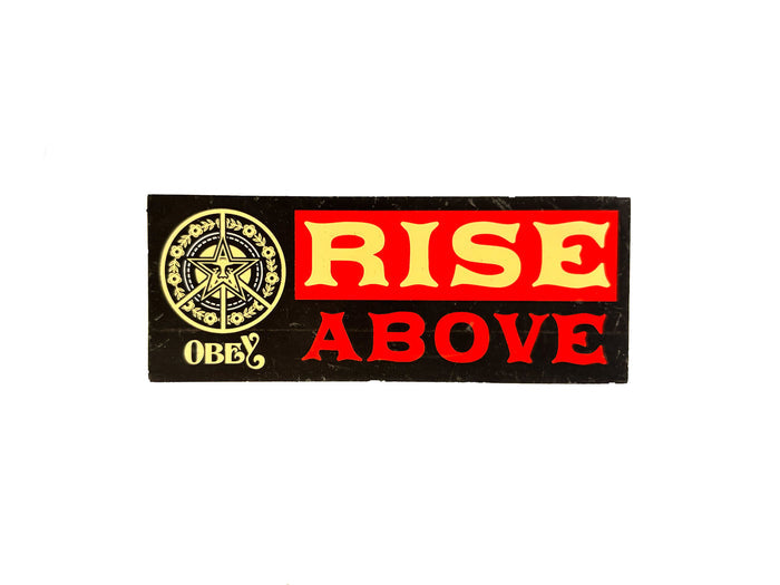 Obey Giant - Rise Above NOS Sticker