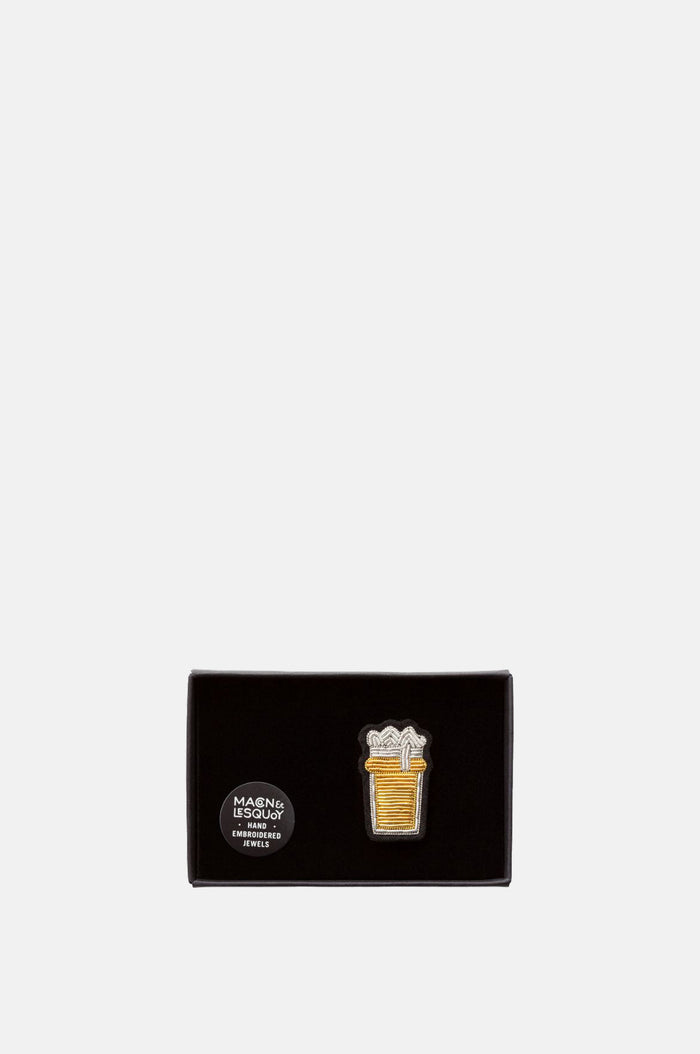 Pint Brooch