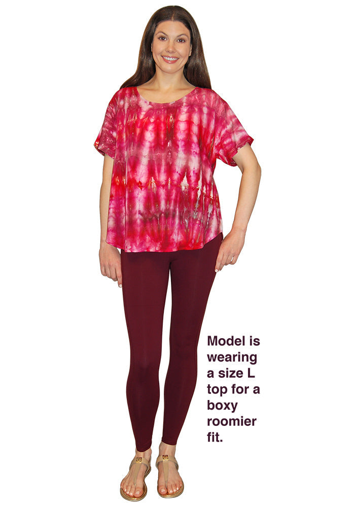 Rayon Scoopneck Blouse
