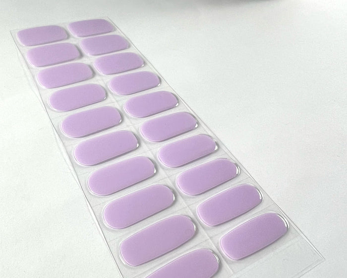 Semi-cured Gel Nail Wraps - Lavender Whip
