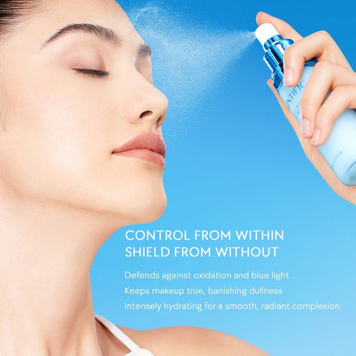 Skintific Lock the Look Setting Spray 80ml بخاخ تثبيت الإطلالة سكينتيفيك، ثبتي إطلالتك - Princess Cosmetics Qatar