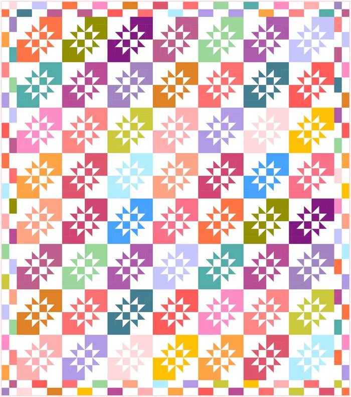 Split Star Quilt Pattern