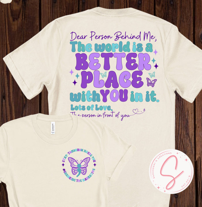 Suicide Prevention Tshirt