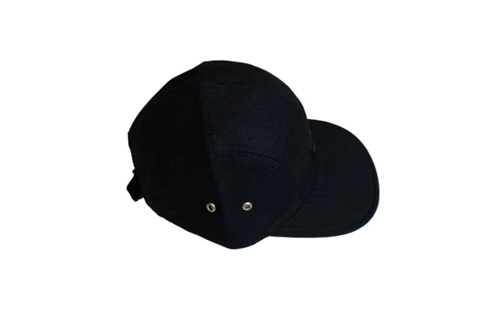 Sure Melbourne SM Label 5 Panel Cap - Black