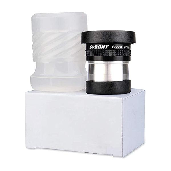 SVBONY SV136 1.25" Super-wide Angle Eyepiece 72 Degree 9mm / 18mm - Astronomy Plus