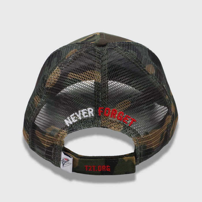 T2T Trucker Hat (Forest Camo)(L/XL)