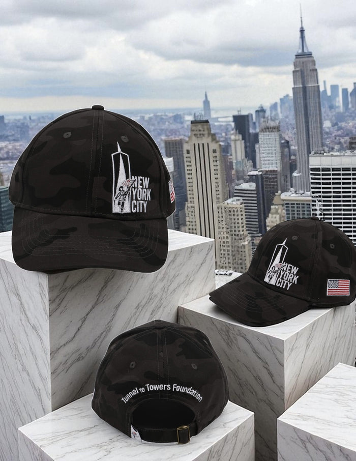 T2T Twill Hat – Tower (Black Camo)