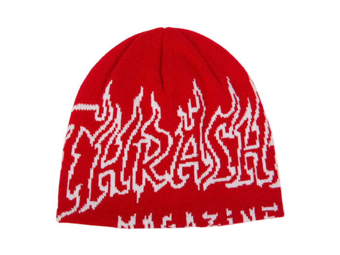 Thrasher - Fire Outlined Beanie - Red