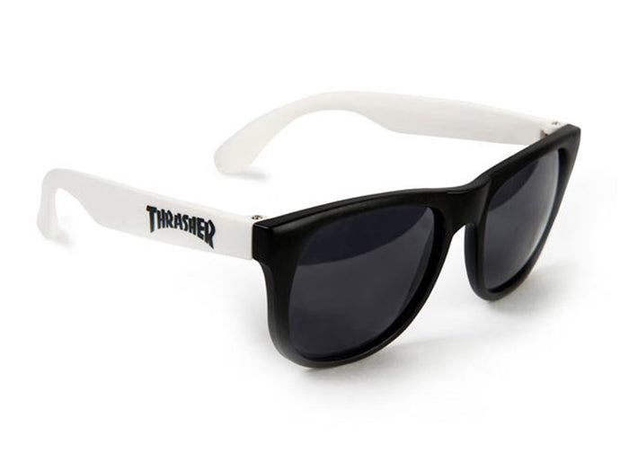 Thrasher Logo Sunglasses - White