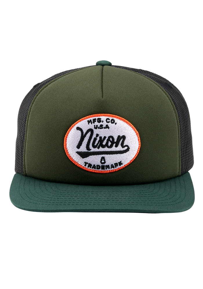 Tioga Trucker - Dark Olive / Black