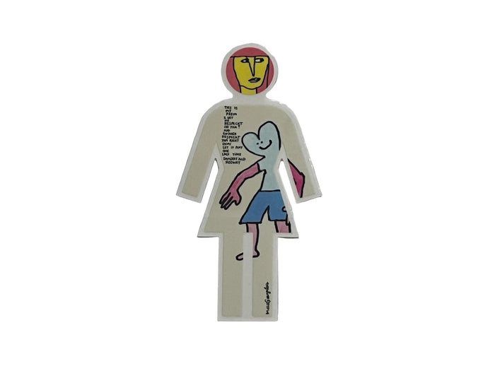Tyler Pacheco Modernica Mark Gonzales Sticker