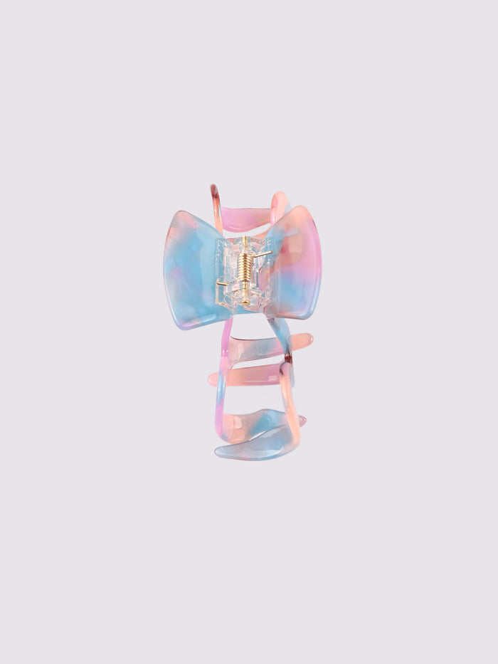 Wave Eco Hair Claw | Cosmic Rainbow-Image 3