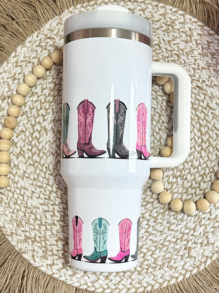 Western Boots 40oz Tumbler