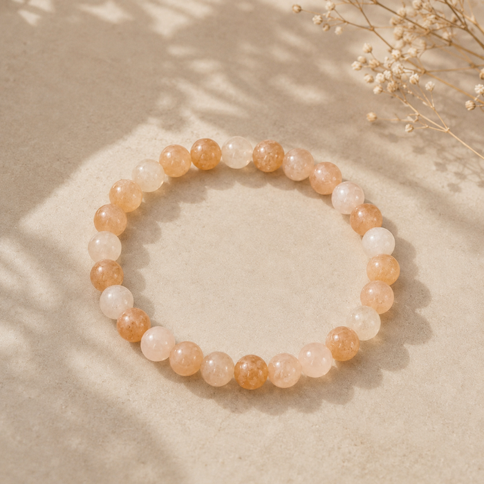 WOLFF JEWELRY - Jalle Pearl Bracelet - Peach