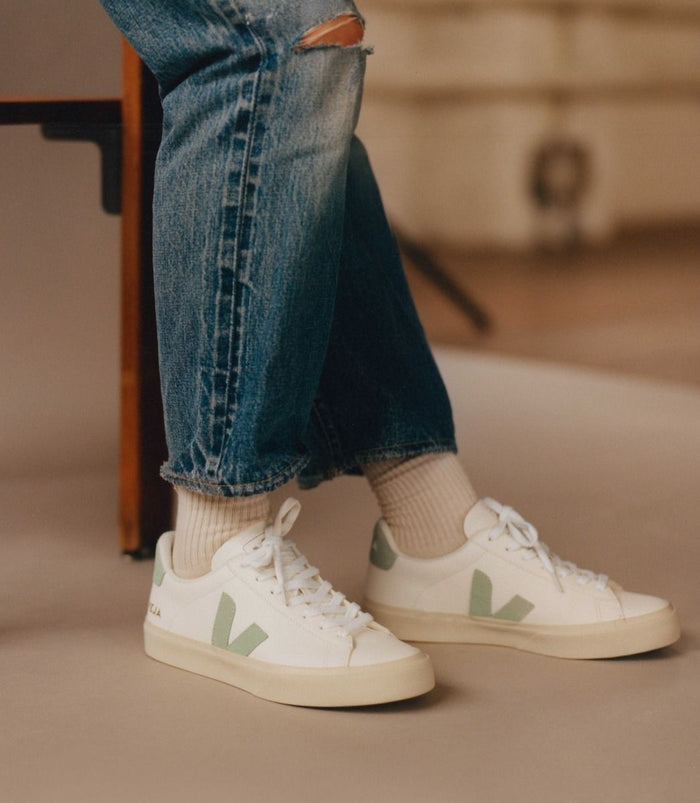Women's Campo Chromefree Leather Extra-White Matcha