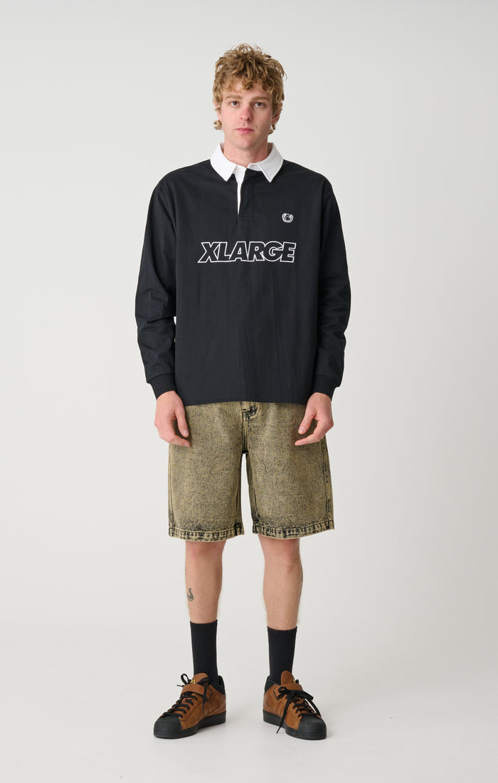 XL Wreath Rugby - Black
