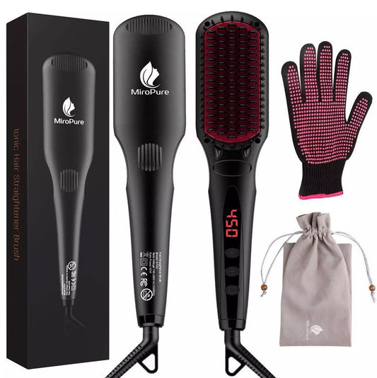 # 1 straightening hair brush - MiroPure hair Smooth straightener brush- Model: S102 -CS0503