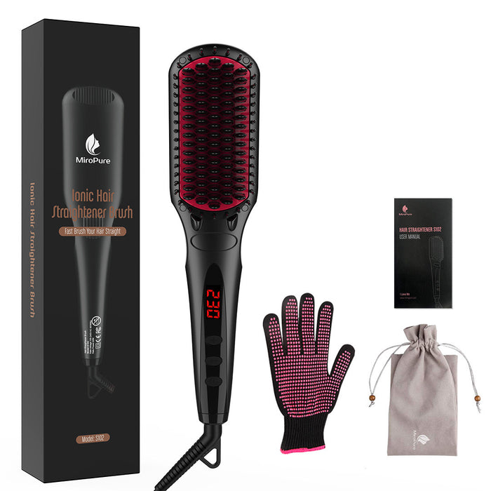 # 1 straightening hair brush - MiroPure hair Smooth straightener brush- Model: S102 -CS0503