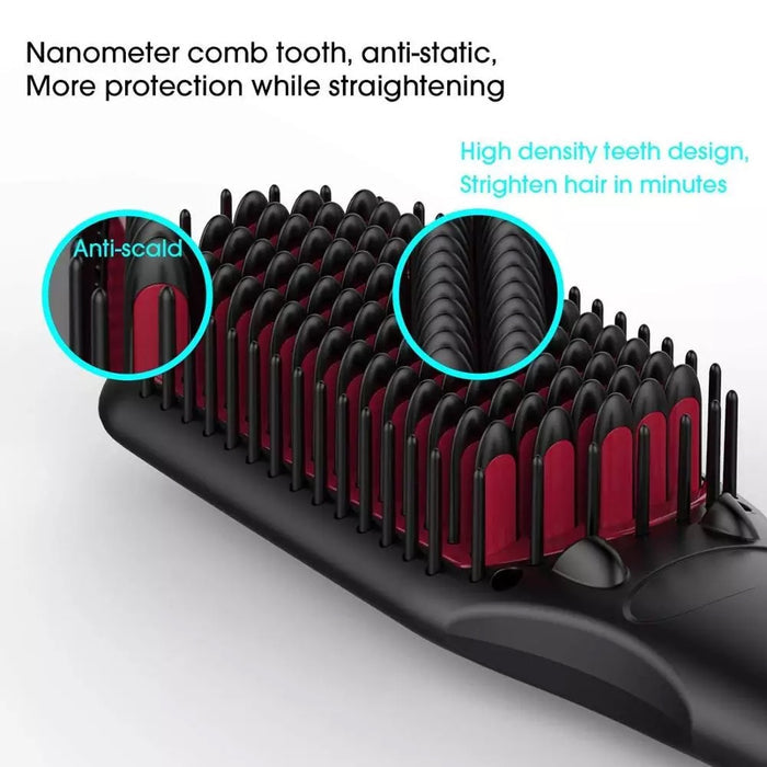 # 1 straightening hair brush - MiroPure hair Smooth straightener brush- Model: S102 -CS0503