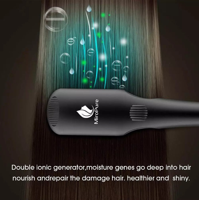 # 1 straightening hair brush - MiroPure hair Smooth straightener brush- Model: S102 -CS0503
