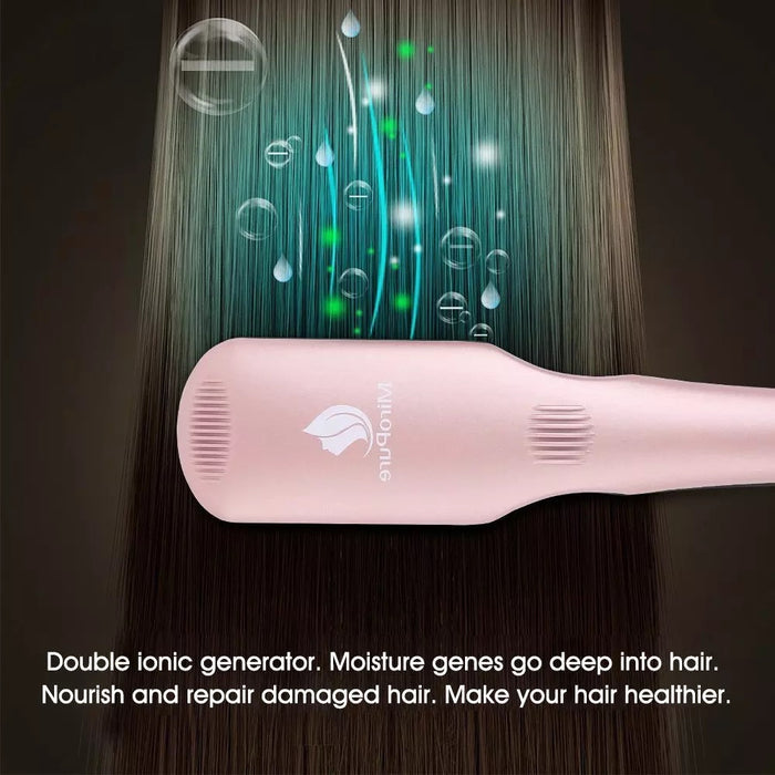 # 1 straightening hair brush - MiroPure hair straightener brush. Model: S102  - CS0523