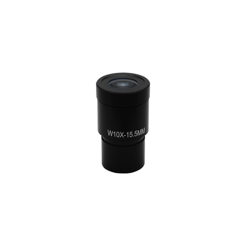 10mm/100 Div Eyepiece Field of View Dia. 15.5mm 10X Reticle Eyepiece ( Dia. 23.2/FN15.5), SKU PM13012121, three quarter front view