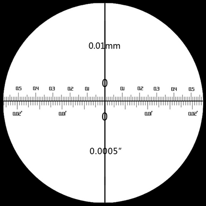 10mm/1000 Div Eyepiece Field of View Dia. 12mm 10X Reticle Eyepiece PM42012124