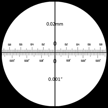 10mm/500 Div Eyepiece Field of View Dia. 12mm 10X Reticle Eyepiece PM42012123