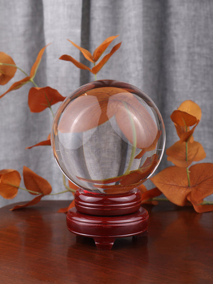 130mm crystal ball with stand | One Colour-Image 1