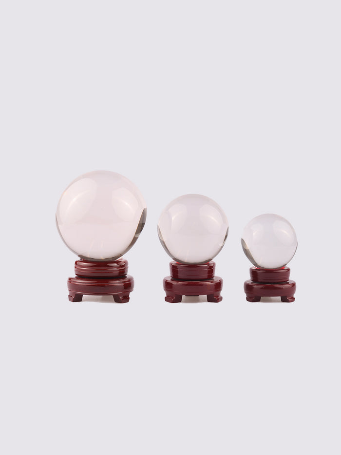 130mm crystal ball with stand | One Colour-Image 3